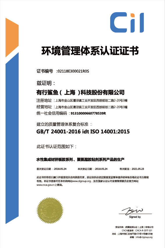 国际环境管理体系认证